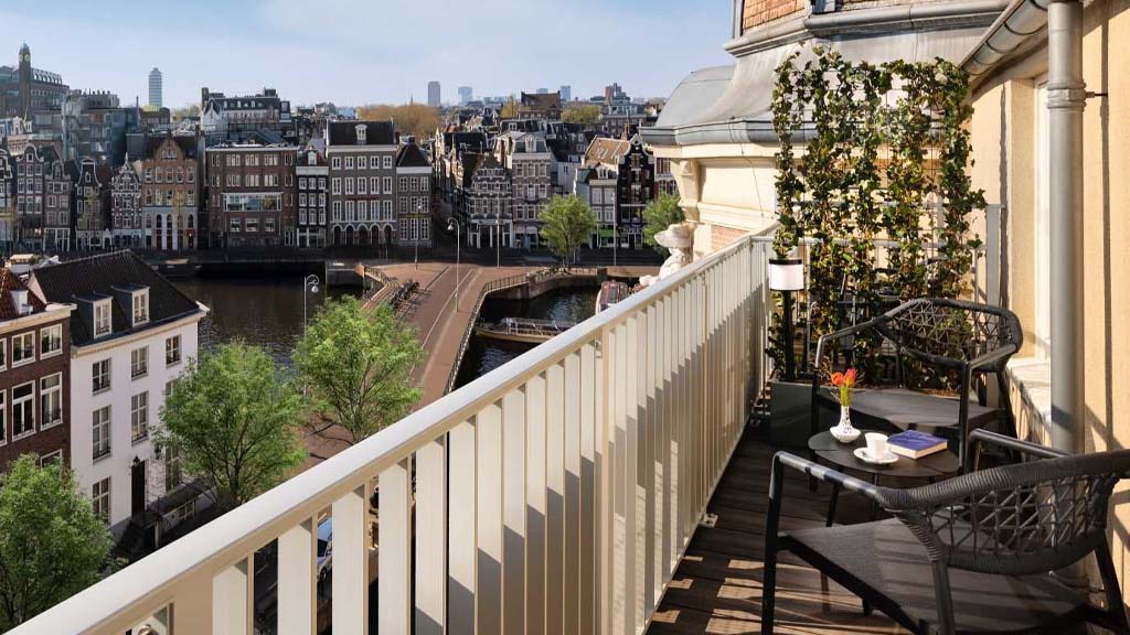 Hotel met balkon Amsterdam